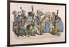 Musicians Satirised by Being Represented as Animals-JJ Grandville-Framed Art Print