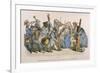 Musicians Satirised by Being Represented as Animals-JJ Grandville-Framed Art Print