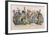 Musicians Satirised by Being Represented as Animals-JJ Grandville-Framed Art Print