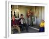 Musicians, Sovereign Hill, Ballarat, Victoria, Australia-David Wall-Framed Photographic Print