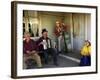 Musicians, Sovereign Hill, Ballarat, Victoria, Australia-David Wall-Framed Photographic Print