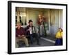 Musicians, Sovereign Hill, Ballarat, Victoria, Australia-David Wall-Framed Photographic Print