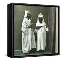 Musicians, Tangier (Morocco), Circa 1885-Leon, Levy et Fils-Framed Stretched Canvas