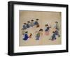 Musicians with Dancers-Kim Junkeun-Framed Premium Giclee Print