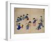 Musicians with Dancers-Kim Junkeun-Framed Premium Giclee Print