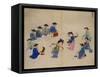 Musicians with Dancers-Kim Junkeun-Framed Stretched Canvas