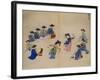 Musicians with Dancers-Kim Junkeun-Framed Giclee Print