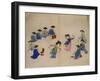 Musicians with Dancers-Kim Junkeun-Framed Giclee Print