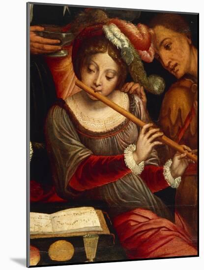 Musicians-Pieter Coecke Van Aelst the Elder-Mounted Giclee Print