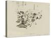 Musiciens à l'orchestre-Edouard Manet-Stretched Canvas