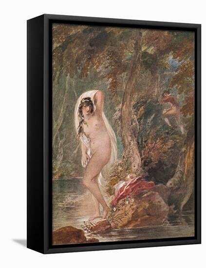 'Musidora', c1788 (1904)-William Hamilton-Framed Stretched Canvas