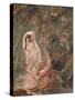 'Musidora', c1788 (1904)-William Hamilton-Stretched Canvas