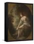 Musidora-Thomas Gainsborough-Framed Stretched Canvas