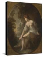 Musidora-Thomas Gainsborough-Stretched Canvas