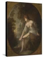 Musidora-Thomas Gainsborough-Stretched Canvas