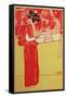 Musik-Gustav Klimt-Framed Stretched Canvas