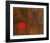 Musique, Seine, Michel, Bataille et Moi-Joan Miro-Framed Art Print