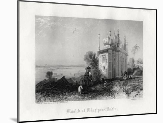 Musjid at Chazipore, India, 19th Century-William Finden-Mounted Giclee Print