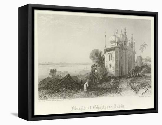 Musjid at Ghazipore, India-Thomas Colman Dibdin-Framed Stretched Canvas