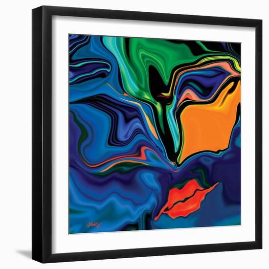 Musk 1-Rabi Khan-Framed Art Print