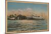 Muskegon, MI - View of Milwaukee Clipper-Lantern Press-Mounted Art Print