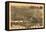 Muskegon, Michigan - Panoramic Map-Lantern Press-Framed Stretched Canvas