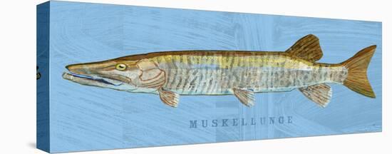 Muskellunge-John Golden-Stretched Canvas