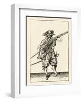 Musket and Arquebus Holland, Loading-Jakob De Gheyn-Framed Art Print