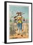 Musketeer, 1630-null-Framed Giclee Print