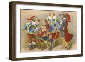 Musketeers-null-Framed Giclee Print