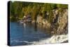 Muskoka River below High Falls in Ontario, Canada-null-Stretched Canvas
