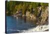 Muskoka River below High Falls in Ontario, Canada-null-Stretched Canvas