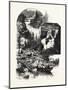 Muskoka Scenery: Giant's Causeway; Minnehana Falls, Skeleton River, Canada, Nineteenth Century-null-Mounted Giclee Print