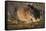 Muskrat Eating Grass-DLILLC-Framed Stretched Canvas