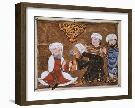 Muslim Court, 1334 A.D-null-Framed Giclee Print