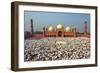 Muslim Gathering for Eid Prayers at Badshahi Masjid, Lahore, Pakistan-Yasir Nisar-Framed Photographic Print