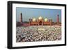 Muslim Gathering for Eid Prayers at Badshahi Masjid, Lahore, Pakistan-Yasir Nisar-Framed Photographic Print