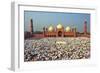 Muslim Gathering for Eid Prayers at Badshahi Masjid, Lahore, Pakistan-Yasir Nisar-Framed Photographic Print