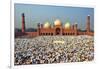 Muslim Gathering for Eid Prayers at Badshahi Masjid, Lahore, Pakistan-Yasir Nisar-Framed Photographic Print