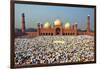 Muslim Gathering for Eid Prayers at Badshahi Masjid, Lahore, Pakistan-Yasir Nisar-Framed Photographic Print