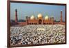 Muslim Gathering for Eid Prayers at Badshahi Masjid, Lahore, Pakistan-Yasir Nisar-Framed Photographic Print