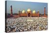 Muslim Gathering for Eid Prayers at Badshahi Masjid, Lahore, Pakistan-Yasir Nisar-Stretched Canvas