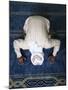 Muslim Man Praying, Dubai, United Arab Emirates, Middle East-null-Mounted Photographic Print