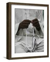 Muslim Prayer Beads, Brazzaville, Congo, Africa-Godong-Framed Photographic Print