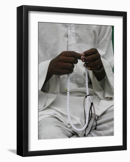 Muslim Prayer Beads, Brazzaville, Congo, Africa-Godong-Framed Photographic Print