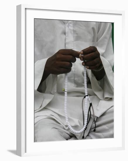 Muslim Prayer Beads, Brazzaville, Congo, Africa-Godong-Framed Photographic Print