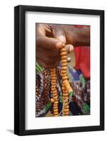 Muslim prayer beads, Lome, Togo-Godong-Framed Photographic Print