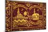 Muslim prayer carpet, Palestinian Authority-Godong-Mounted Photographic Print