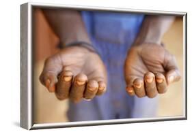 Muslim prayer, Lome, Togo-Godong-Framed Photographic Print