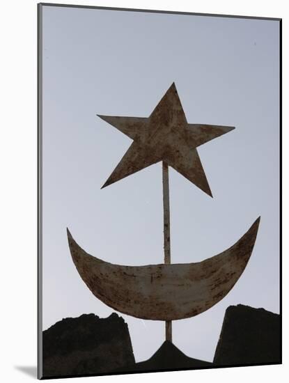 Muslim Symbols, Bamako, Mali, West Africa, Africa-null-Mounted Photographic Print